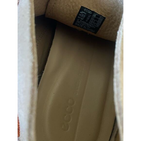 Ecco Crepetray Chukka Desert Boots Comfort Tan Cashmere Suede Men\'s Sz 12/46 main image 5